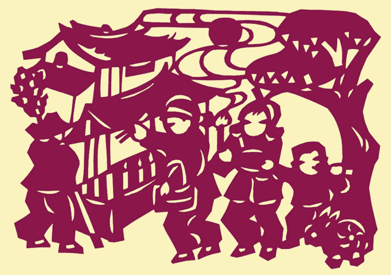 【原创】民间剪纸上的二十四节气