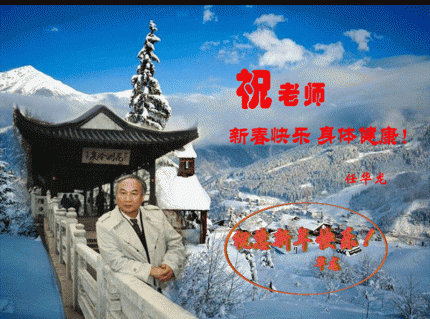 祝您新春快乐 身体健康！