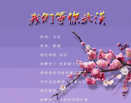 我们等你武汉