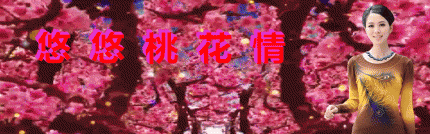 《歌词同步音画》悠 悠 桃 花 情
