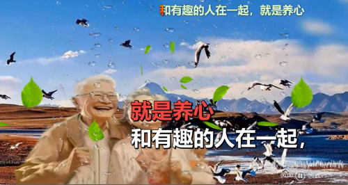 和有趣的人在一起，就是养心