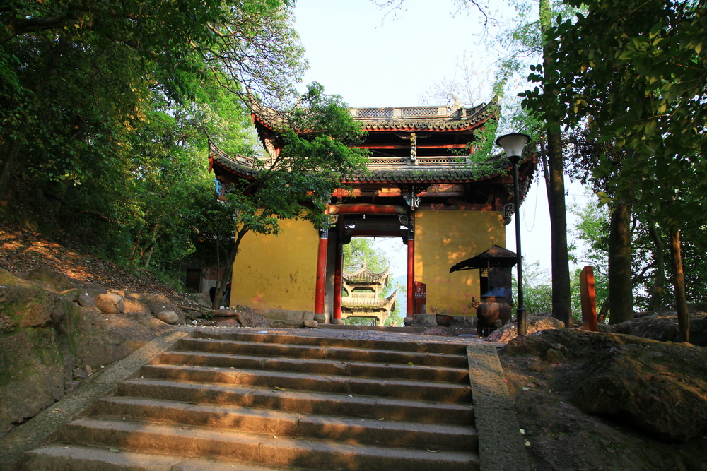 永康方岩财神庙图片